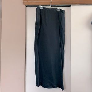 Donna Karan Signature full length slit skirt